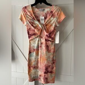 Almost Famous Tie-Dye Bodycon Dress M